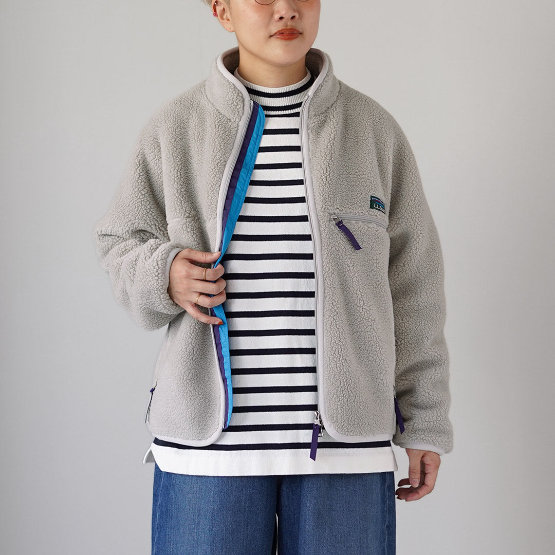 L.L.BEAN（エルエルビーン） トップシャム ボアフリースジャケット