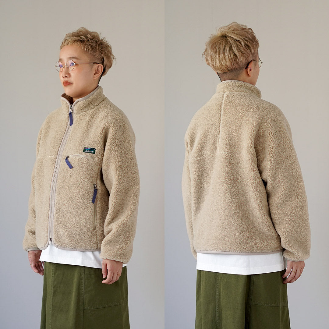 L.L.BEAN（エルエルビーン） トップシャム ボアフリースジャケット
