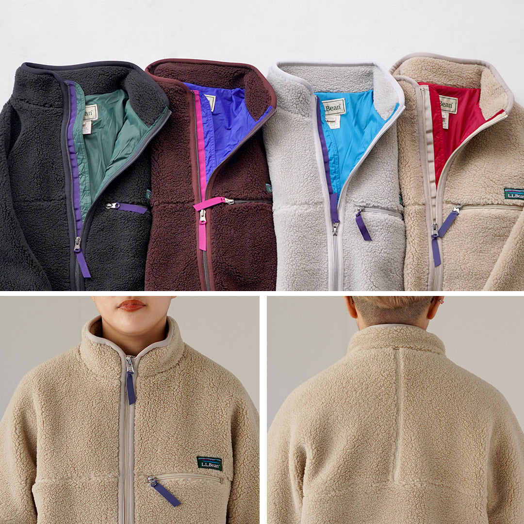 L.L.BEAN（エルエルビーン） トップシャム ボアフリースジャケット