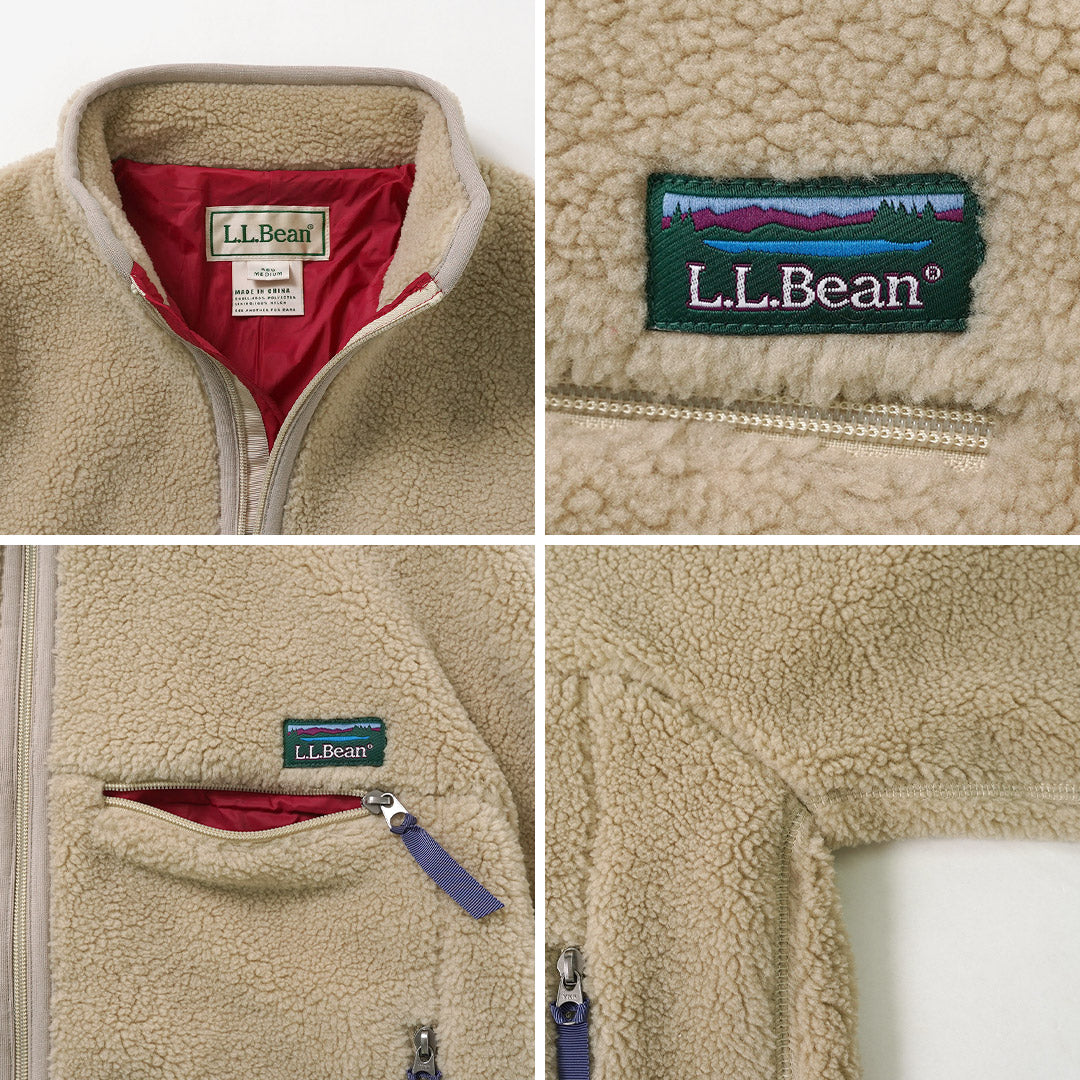 L.L.BEAN（エルエルビーン） トップシャム ボアフリースジャケット
