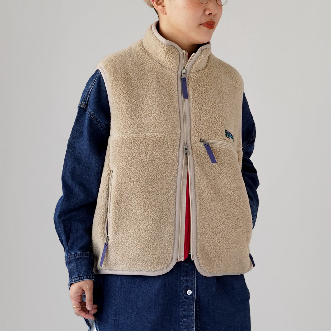 L.L.BEAN（エルエルビーン） トップシャム ボアフリース ベスト