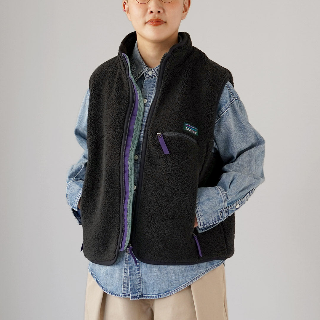 L.L.BEAN（エルエルビーン） トップシャム ボアフリース ベスト