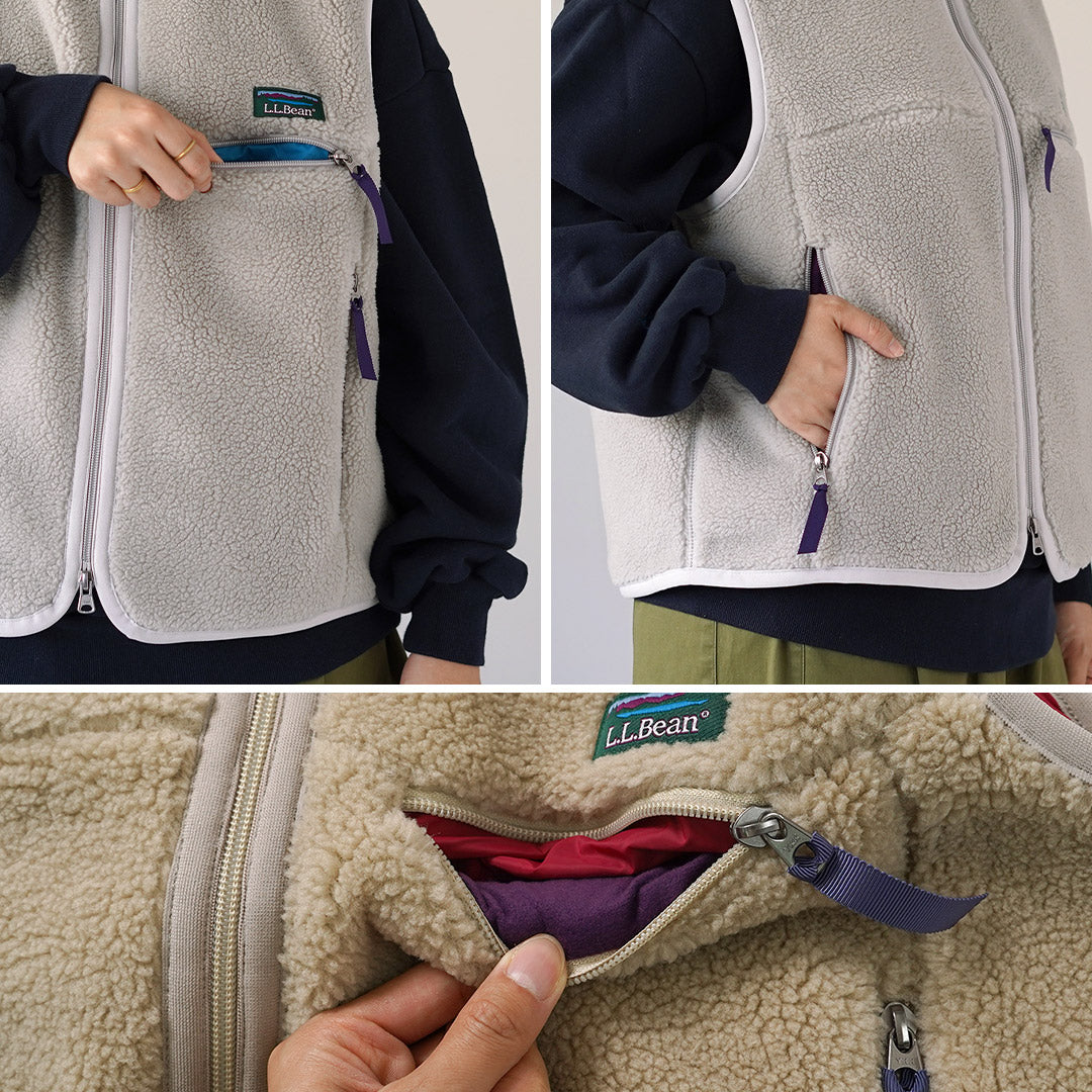 L.L.BEAN（エルエルビーン） トップシャム ボアフリース ベスト