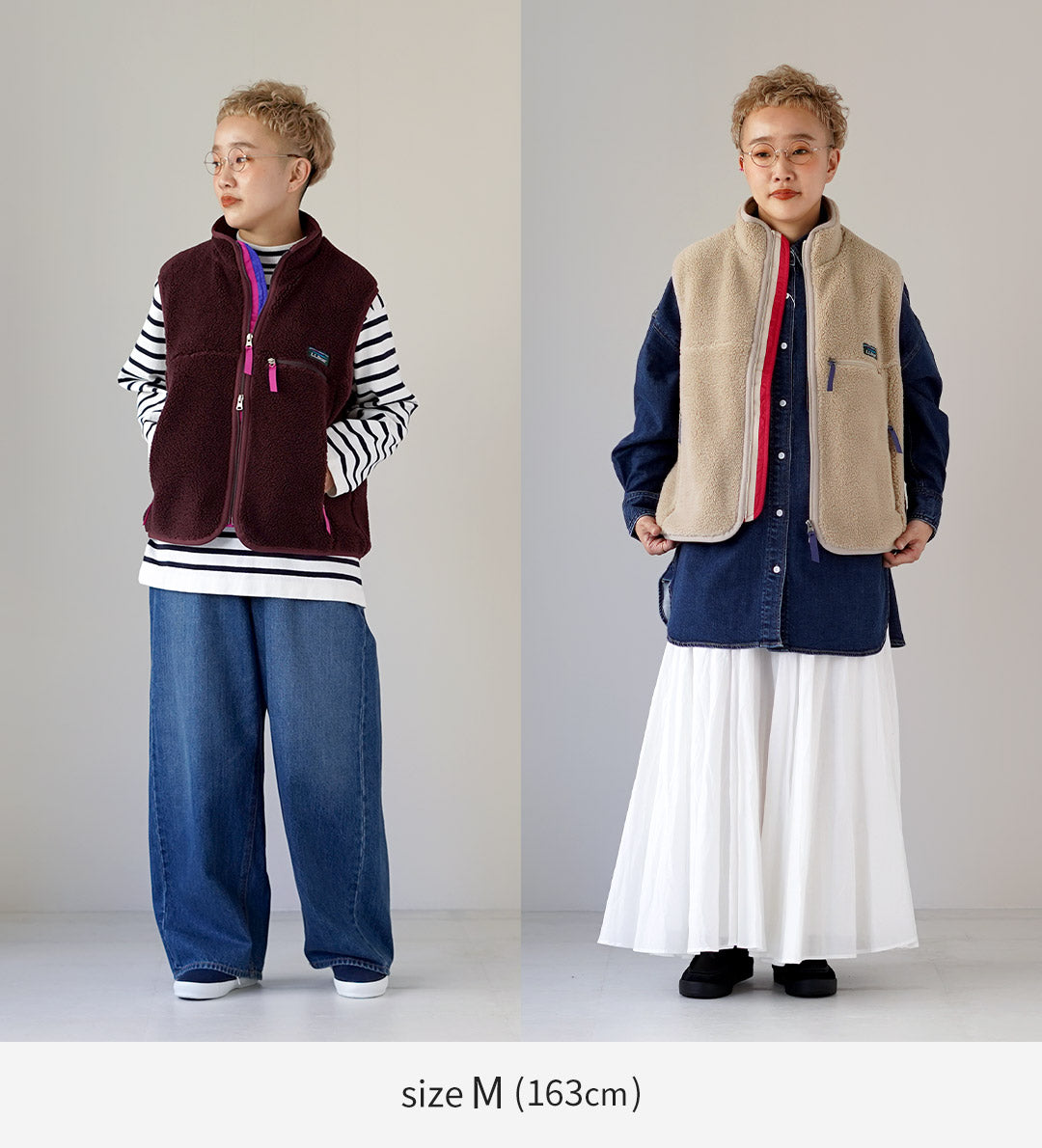 L.L.BEAN（エルエルビーン） トップシャム ボアフリース ベスト