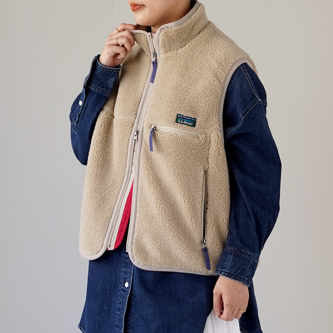 L.L.BEAN（エルエルビーン） トップシャム ボアフリース ベスト