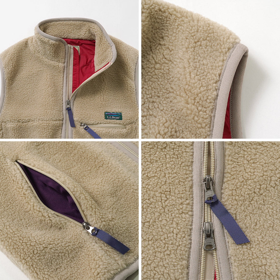 L.L.BEAN（エルエルビーン） トップシャム ボアフリース ベスト