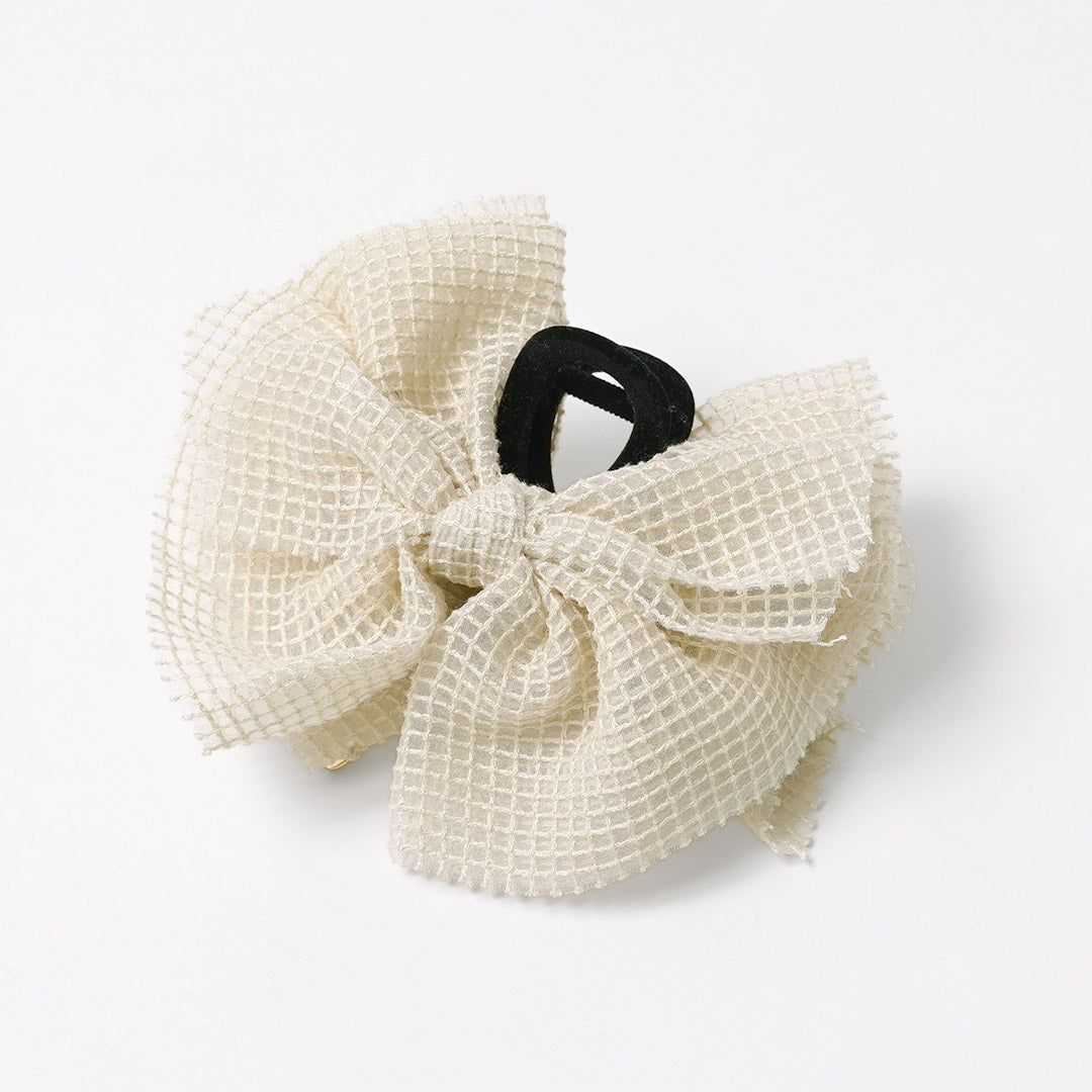 TRESSE（トレス） メッシュ リボンクリップ