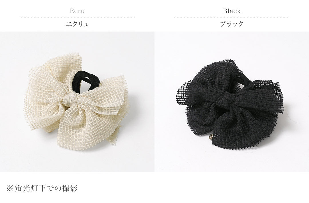 TRESSE（トレス） メッシュ リボンクリップ