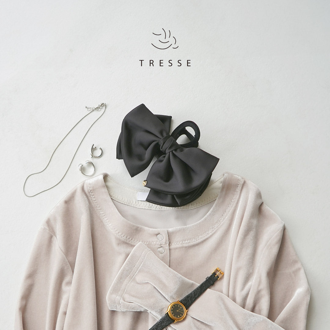TRESSE（トレス） リュバン(リボン) ビッグクリップ