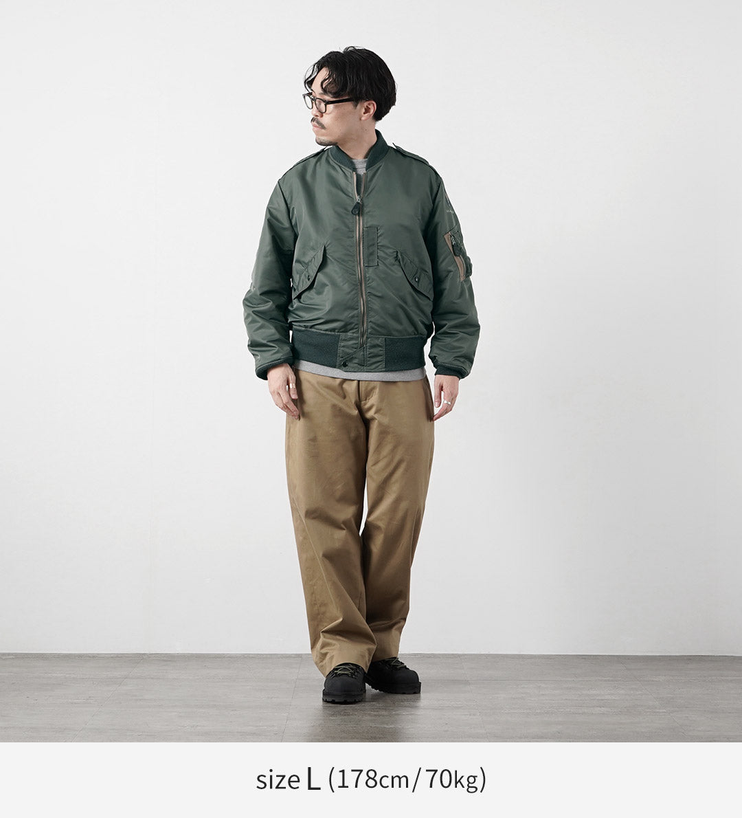 BUZZ RICKSON'S（バズリクソンズ） L-2B フライトジャケット スカイライン・クロージング社 日本製