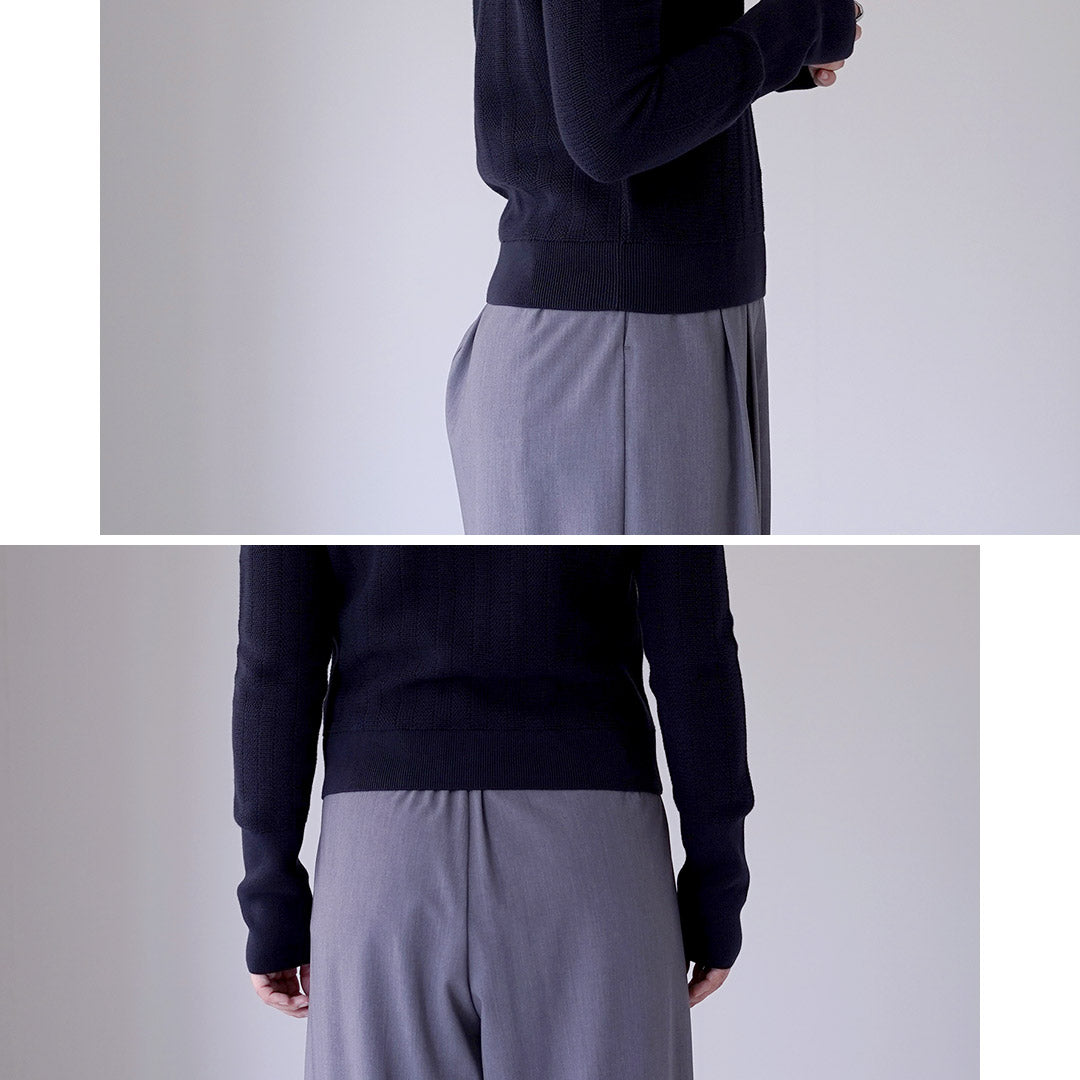FRED PERRY（フレッドペリー） K3126 テクスチャード ニット ポロシャツ TEXTURED KNITTED SHIRT
