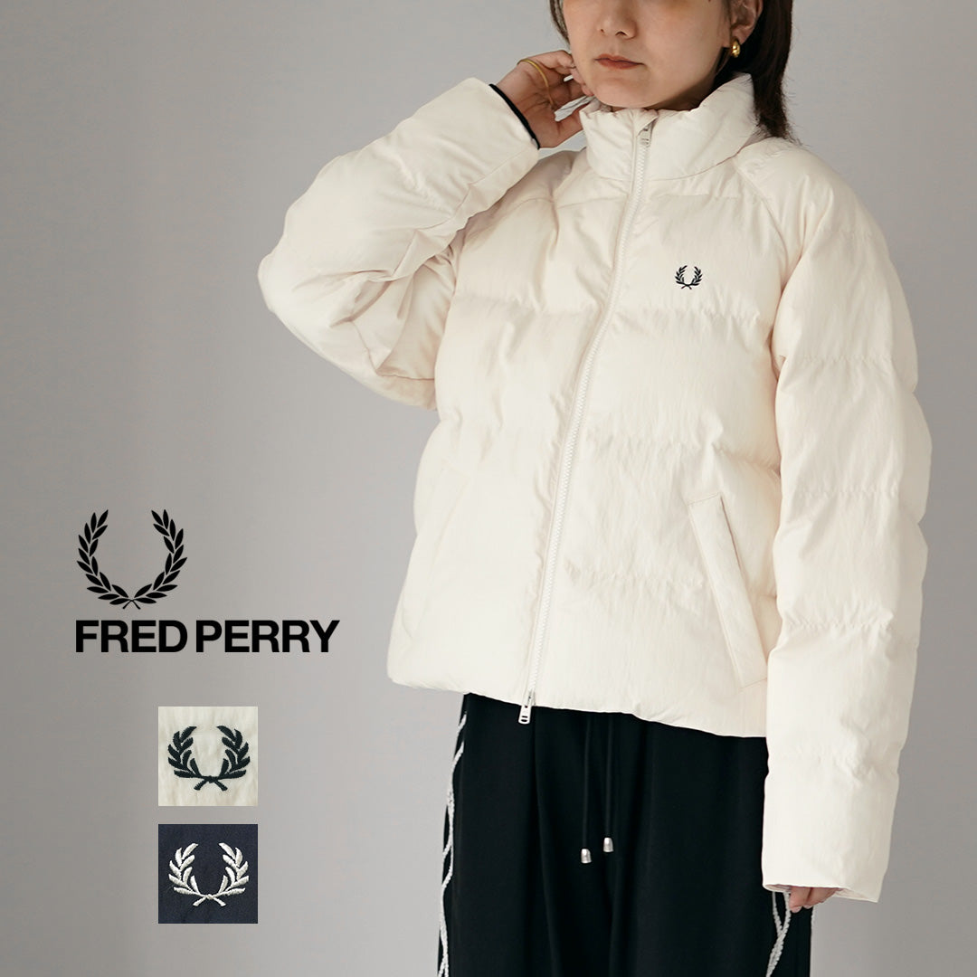 FRED PERRY（フレッドペリー） J3104 ラグランスリーブ パデッド ジャケット RAGLAN SLEEVE PADDED JACKET