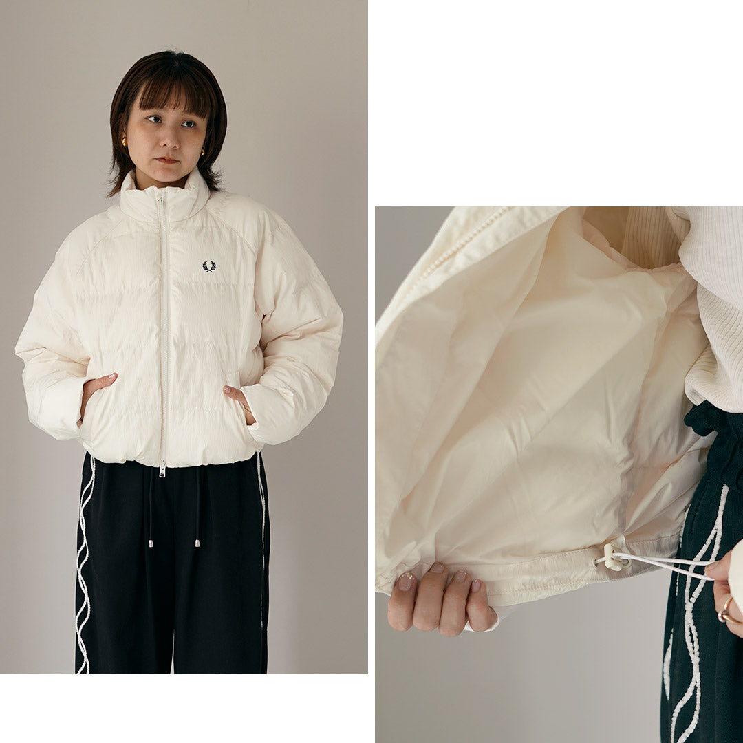 FRED PERRY（フレッドペリー） J3104 ラグランスリーブ パデッド ジャケット RAGLAN SLEEVE PADDED JACKET