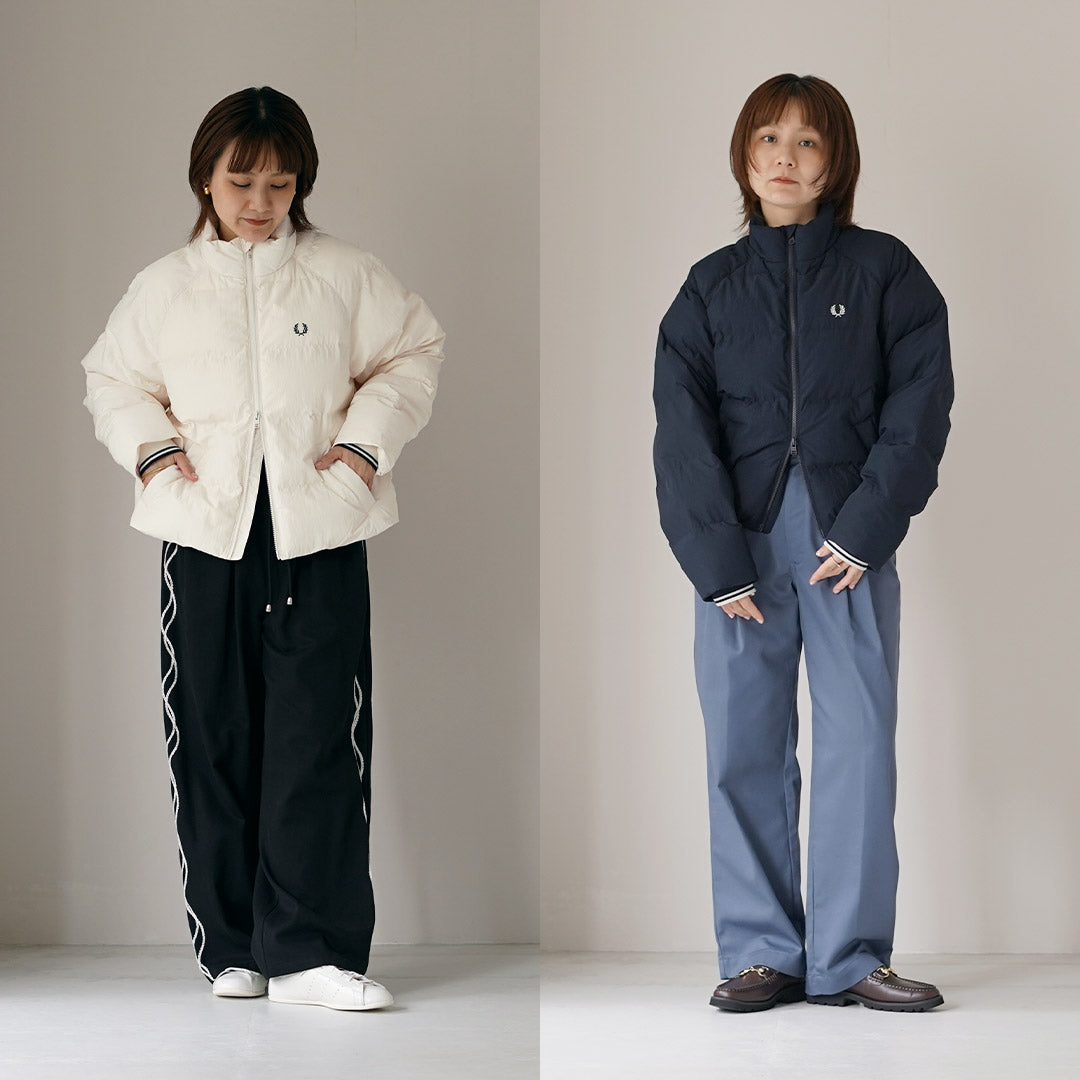 FRED PERRY（フレッドペリー） J3104 ラグランスリーブ パデッド ジャケット RAGLAN SLEEVE PADDED JACKET