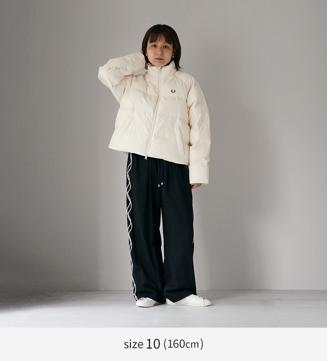 FRED PERRY（フレッドペリー） J3104 ラグランスリーブ パデッド ジャケット RAGLAN SLEEVE PADDED JACKET