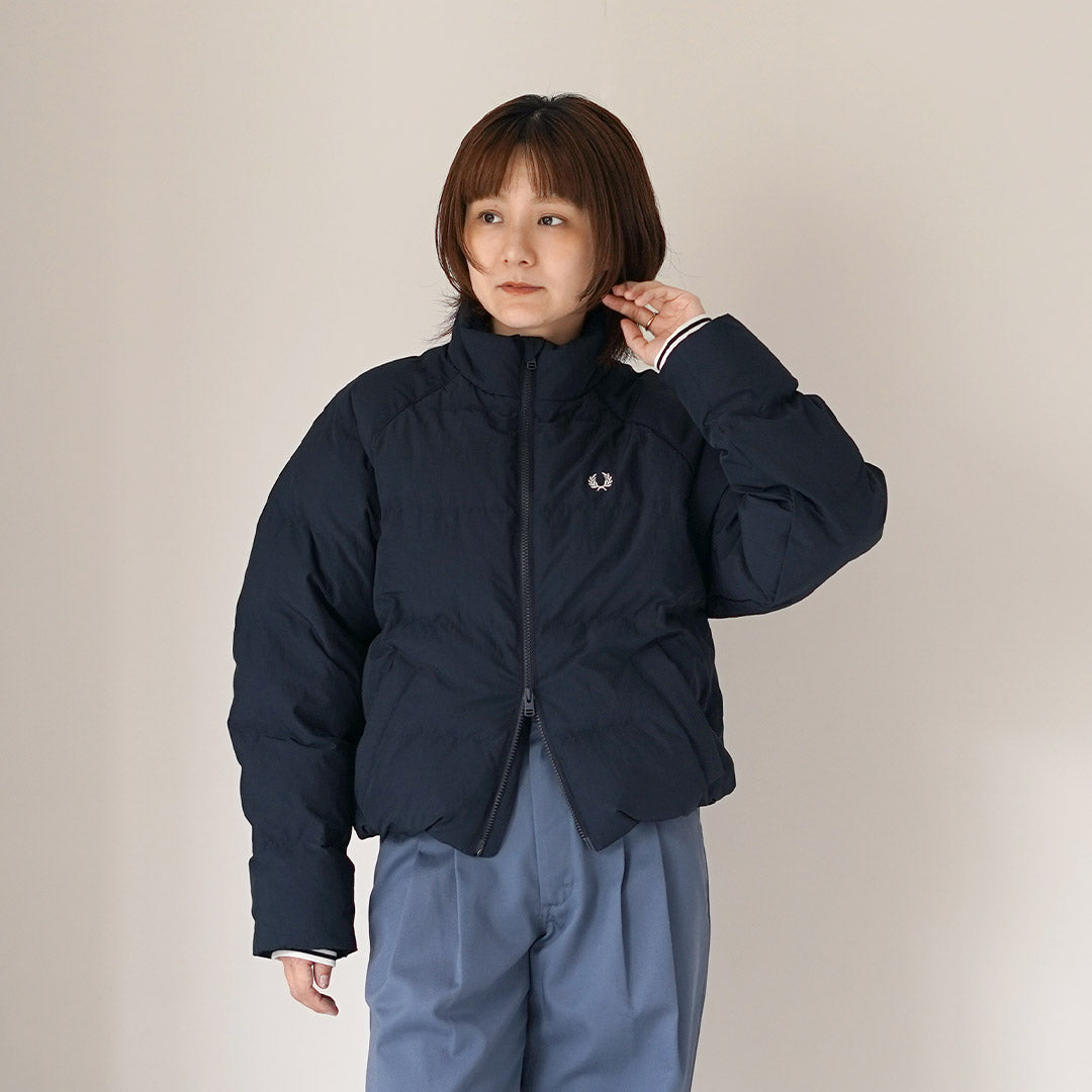 FRED PERRY（フレッドペリー） J3104 ラグランスリーブ パデッド ジャケット RAGLAN SLEEVE PADDED JACKET
