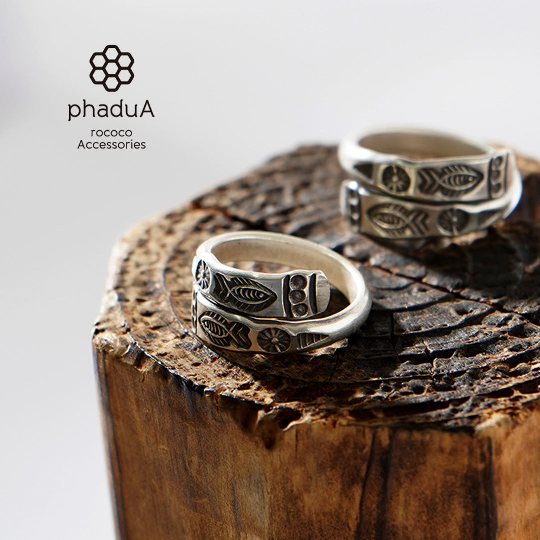 phaduA（パ・ドゥア） カレンシルバーリング　フィッシュ2