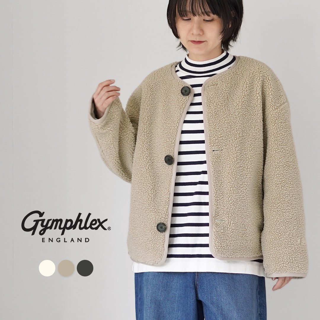 GYMPHLEX（ジムフレックス） ボア カラーレス ジャケット