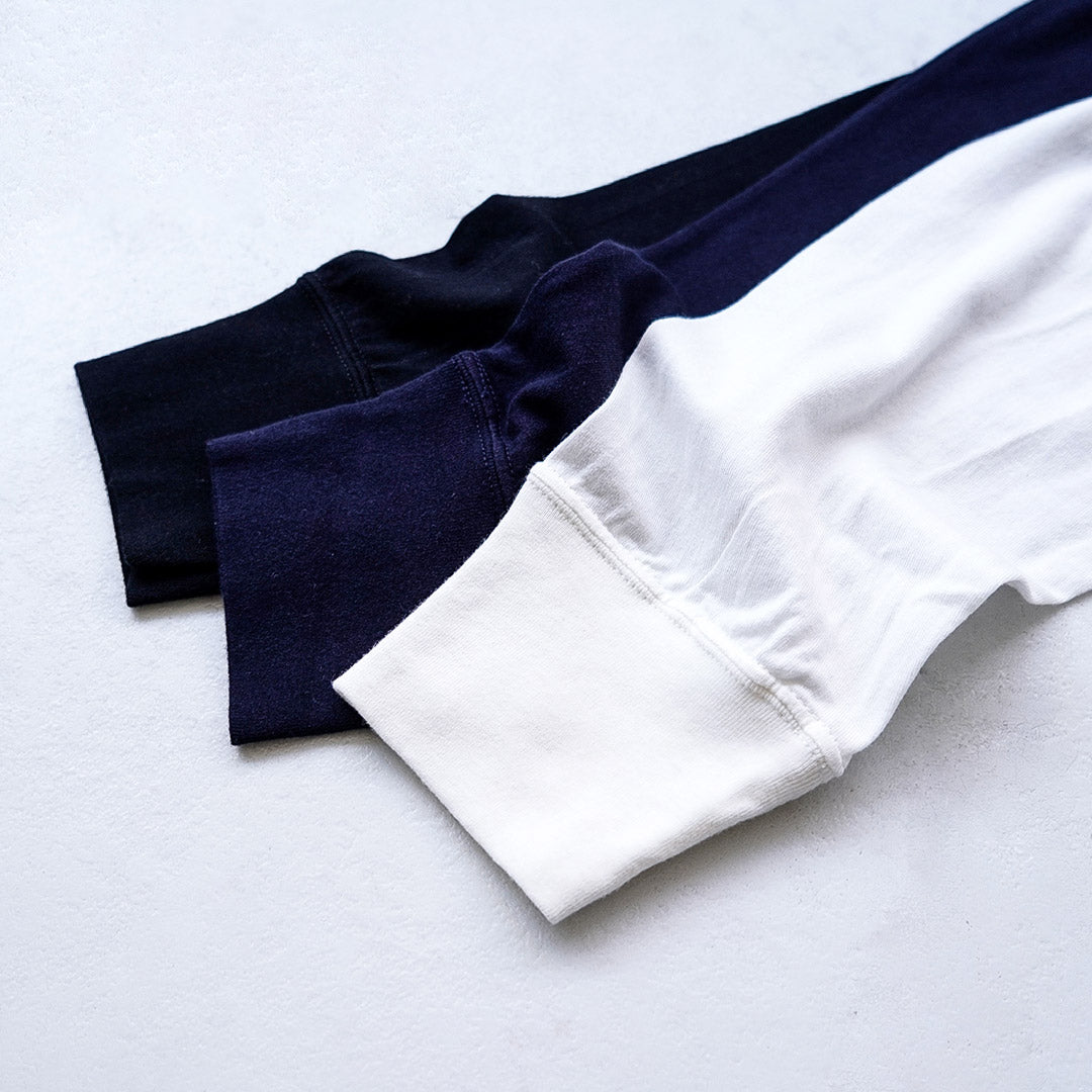 FILMELANGE（フィルメランジェ） コード コットンカシミヤ天竺 タートルネックTシャツ 日本製