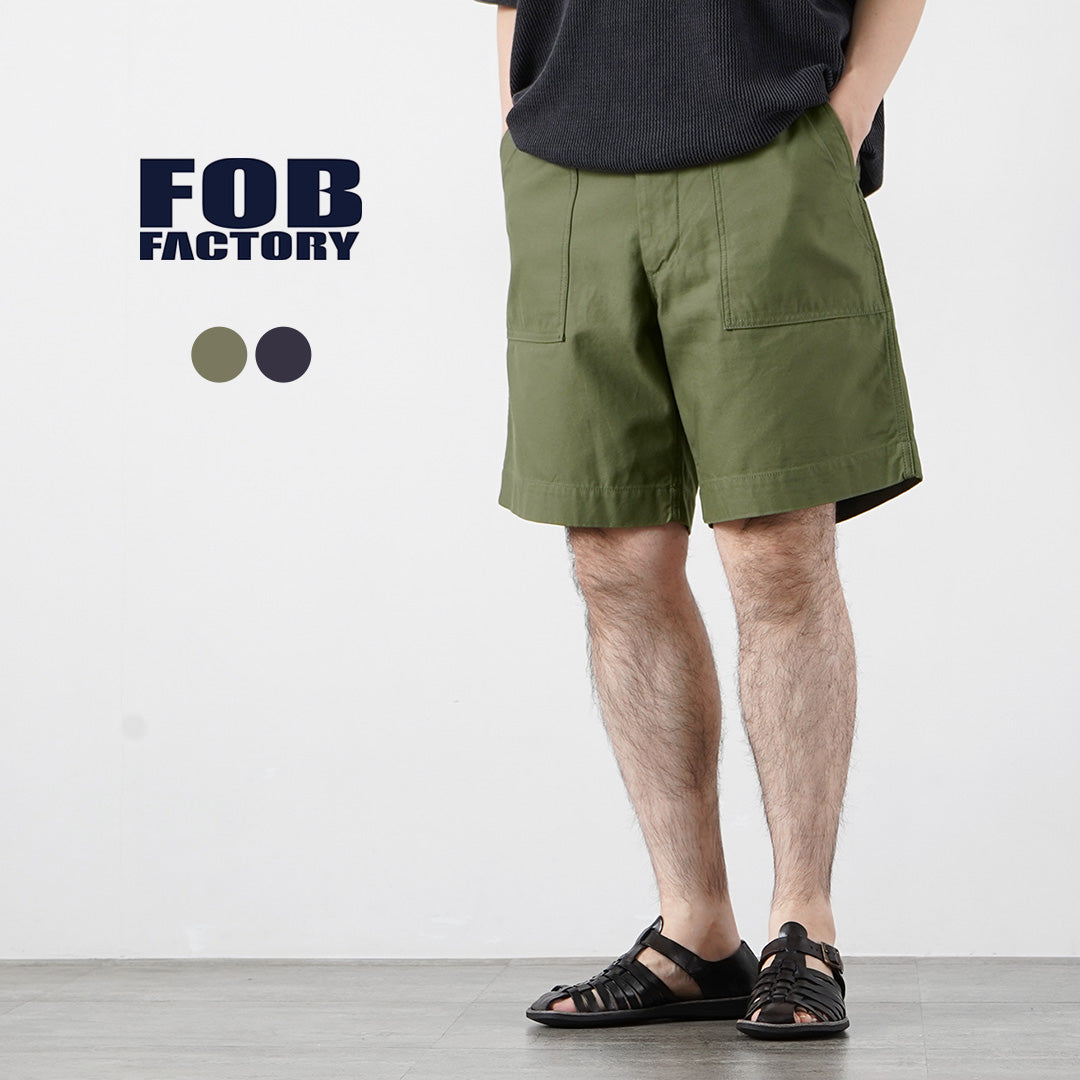 FOB FACTORY（F.O.Bファクトリー） F4171 ベイカーショーツ ショート