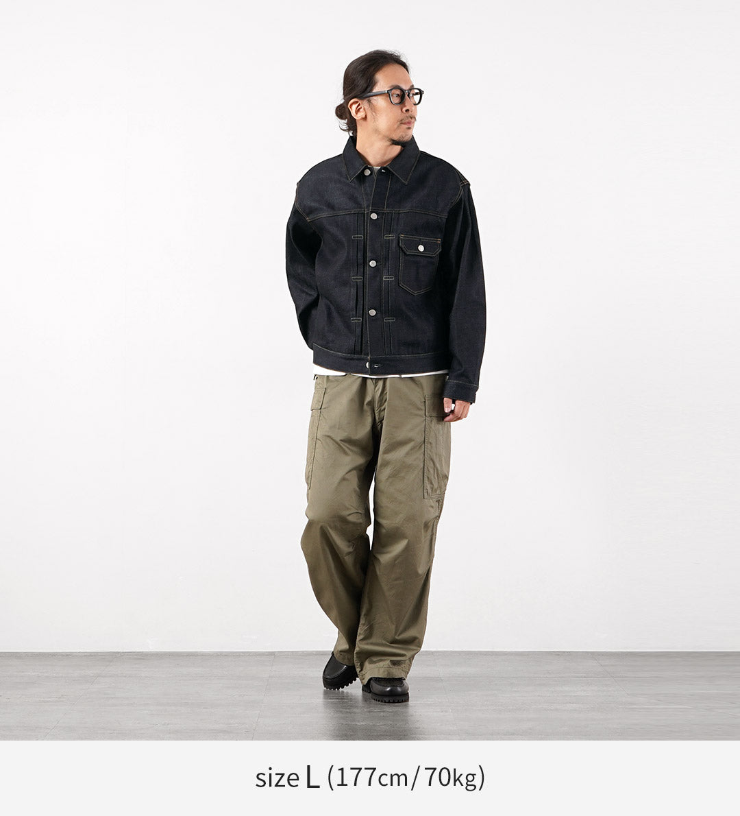 MOMOTARO JEANS（モモタロウジーンズ） 14.7oz #001 1stタイプ スタンダード デニムジャケット Gジャン 桃太郎ジーンズ 日本製