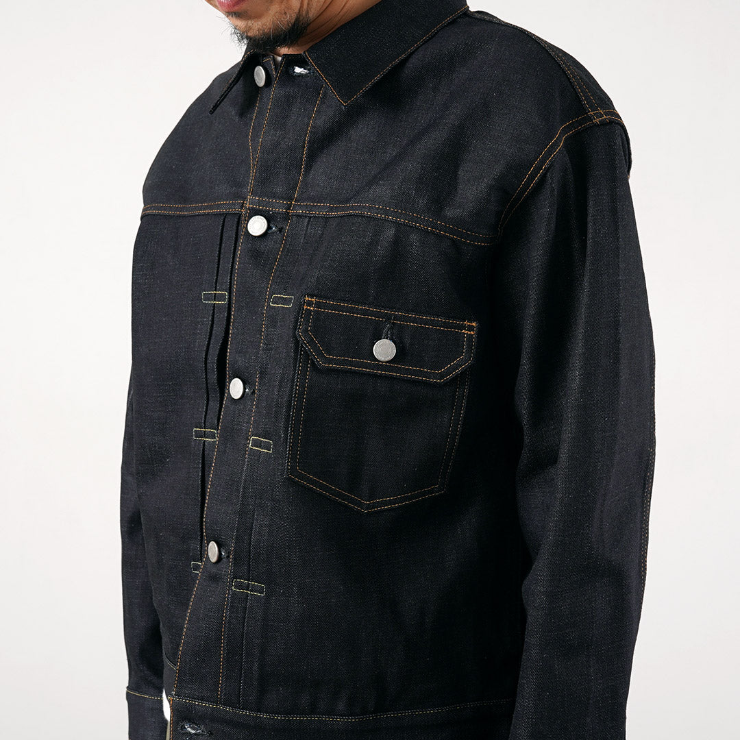 MOMOTARO JEANS（モモタロウジーンズ） 14.7oz #001 1stタイプ スタンダード デニムジャケット Gジャン 桃太郎ジーンズ 日本製