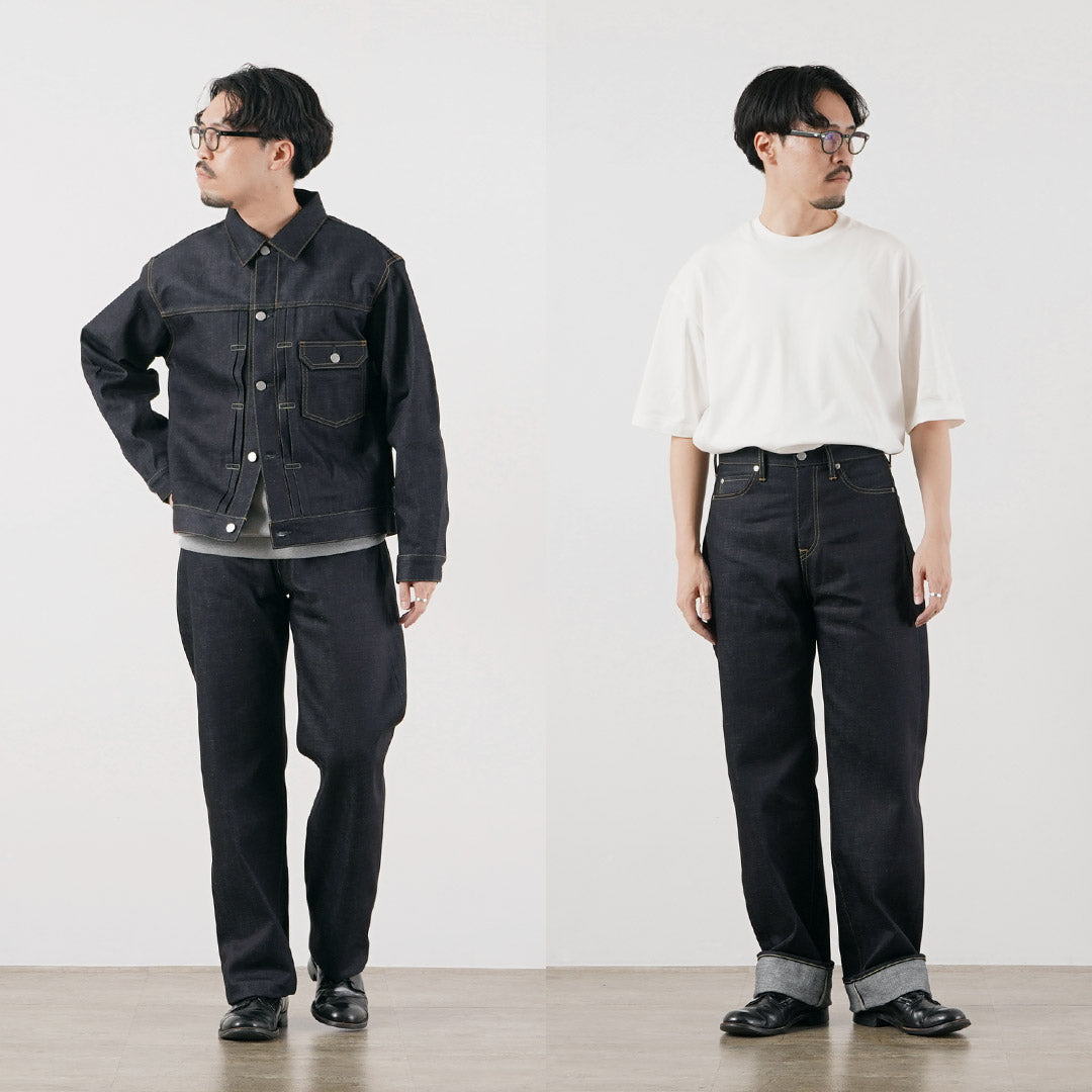 MOMOTARO JEANS（モモタロウジーンズ） 14.7oz スタンダード ワイド デニムパンツ 日本製