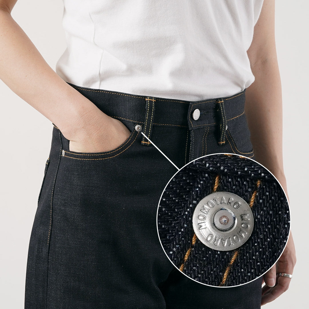 MOMOTARO JEANS（モモタロウジーンズ） 14.7oz スタンダード ワイド デニムパンツ 日本製