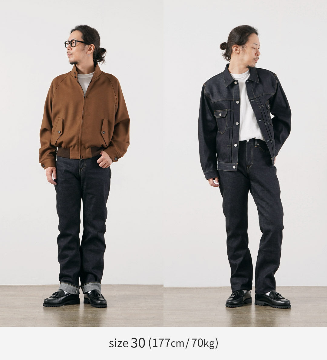 MOMOTARO JEANS（モモタロウジーンズ） 14.7oz スタンダード ナローストレート デニムパンツ 日本製