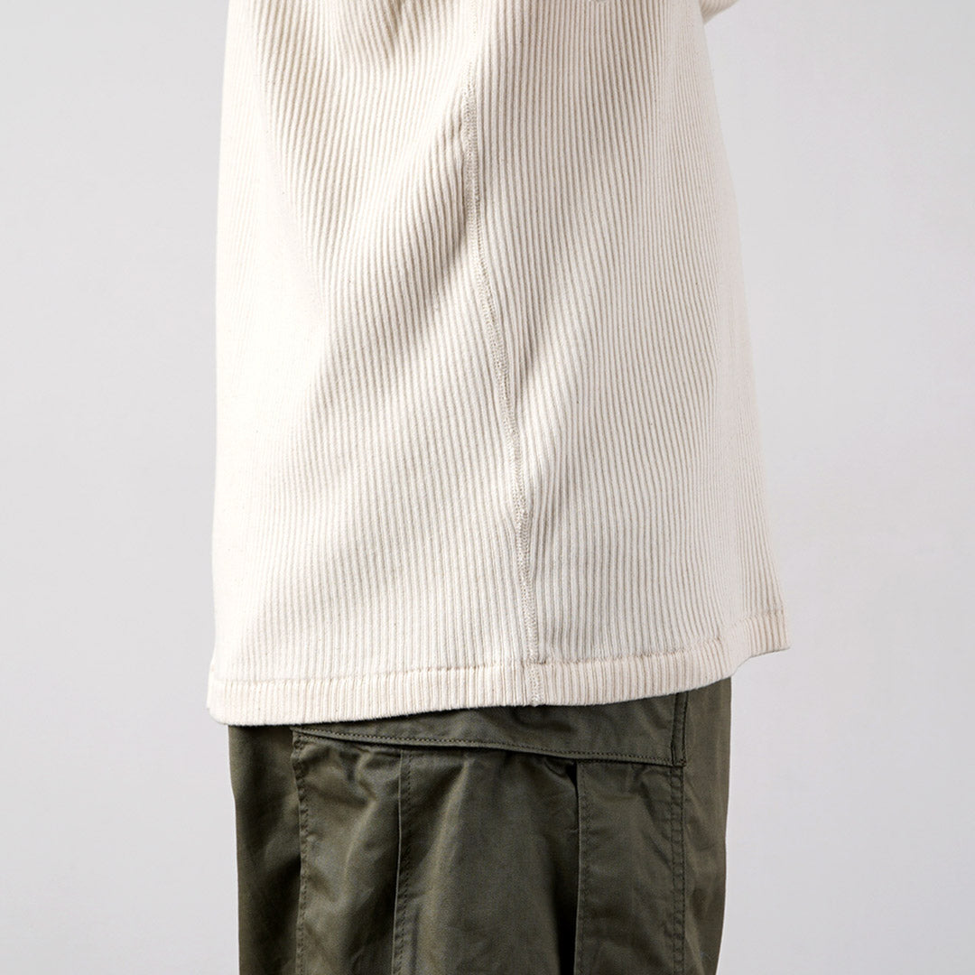 HEALTHKNIT（ヘルスニット） アーミーリブ クルーネック ロングスリーブ