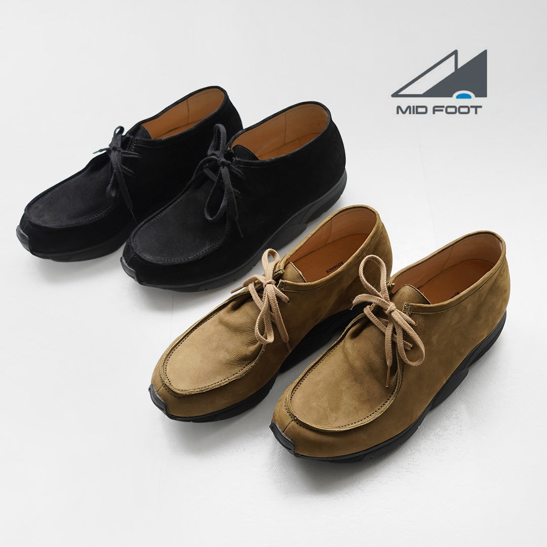 MIDFOOT（ミッドフット） ワラビー シューズ ヌバック レザー 日本製
