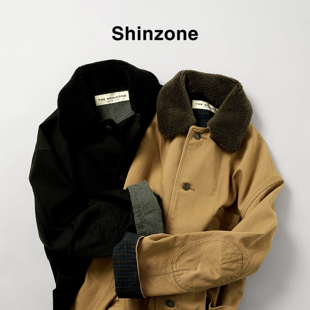 SHINZONE（シンゾーン） コットン ツイル バーン ジャケット 26AMSJK04 日本製