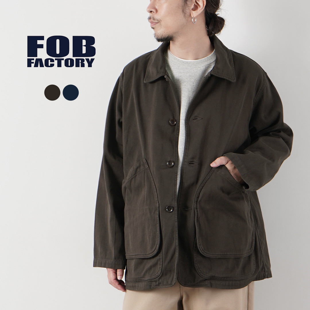 FOB FACTORY（FOBファクトリー） F2470 コットン ツイル フィールドジャケット 日本製