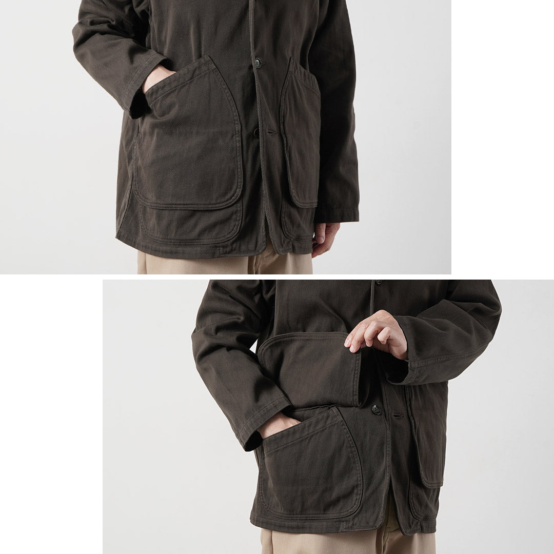 FOB FACTORY（FOBファクトリー） F2470 コットン ツイル フィールドジャケット 日本製