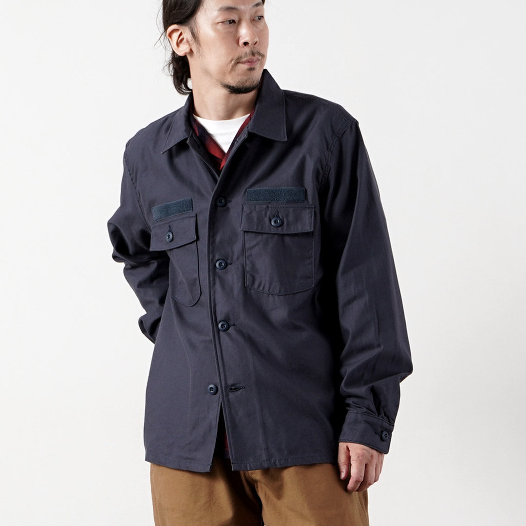 FOB FACTORY（F.O.Bファクトリー） F2469 ユーティリティ ユニフォーム シャツ 日本製