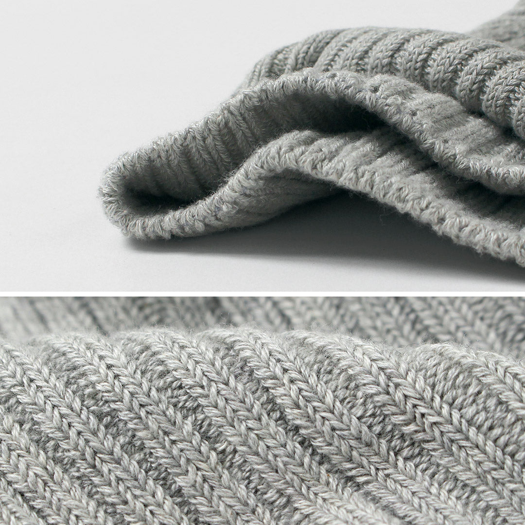 DECKA QUALITY SOCKS（デカ） 別注 コットン100 ワッチキャップ ニット
