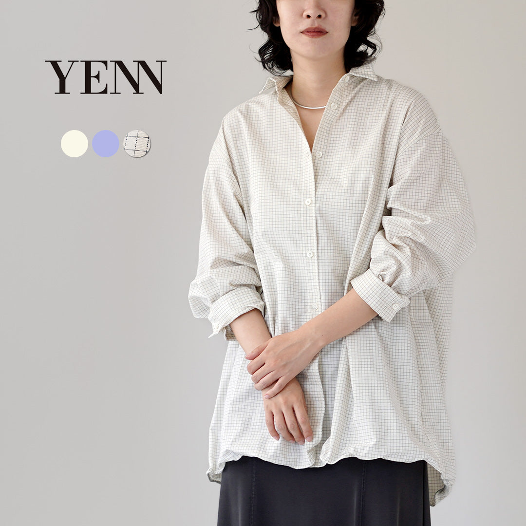 YENN（イェン） ワイヤード オーバー シャツ