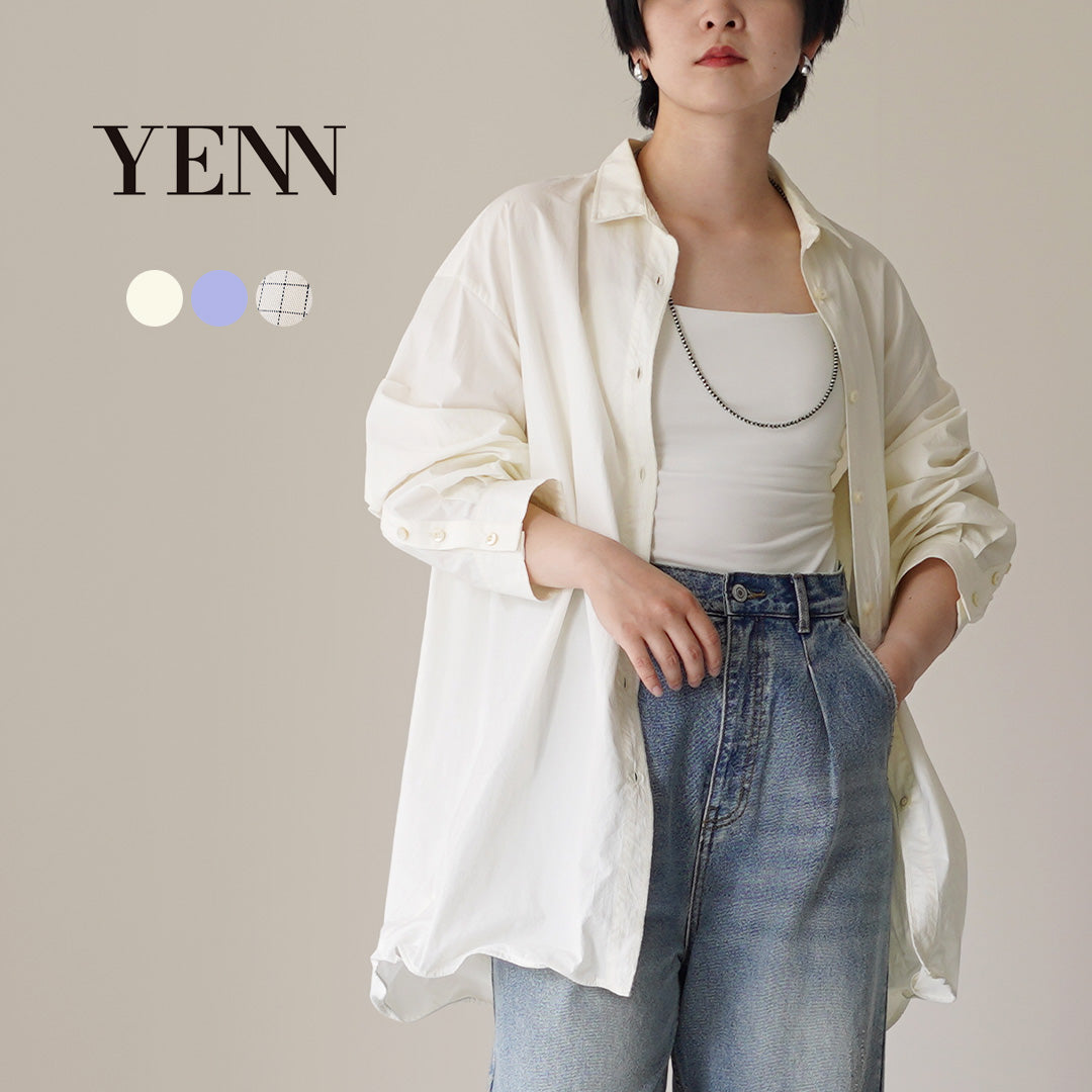 YENN（イェン） ワイヤード オーバー シャツ