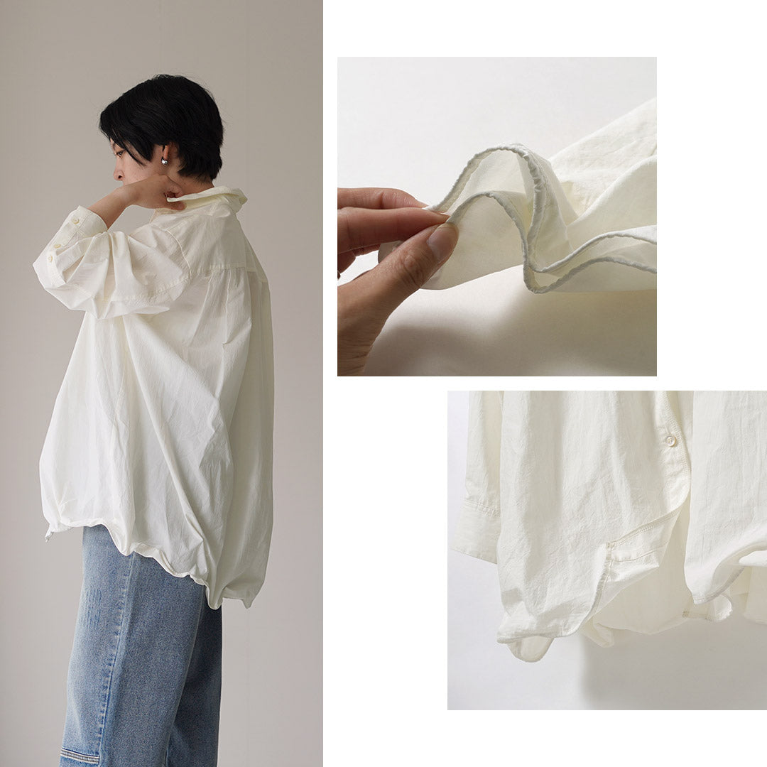 YENN（イェン） ワイヤード オーバー シャツ