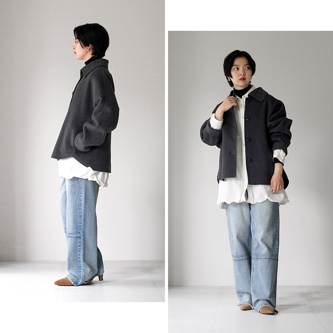 YENN（イェン） ダブル フェイス カラード ジャケット