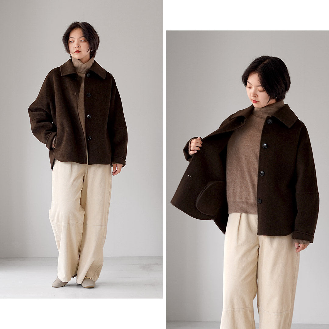 YENN（イェン） ダブル フェイス カラード ジャケット