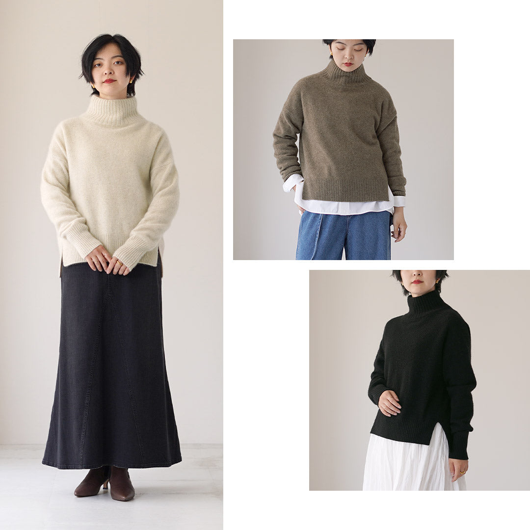 TICCA（ティッカ） ヤク タートルネック プルオーバー