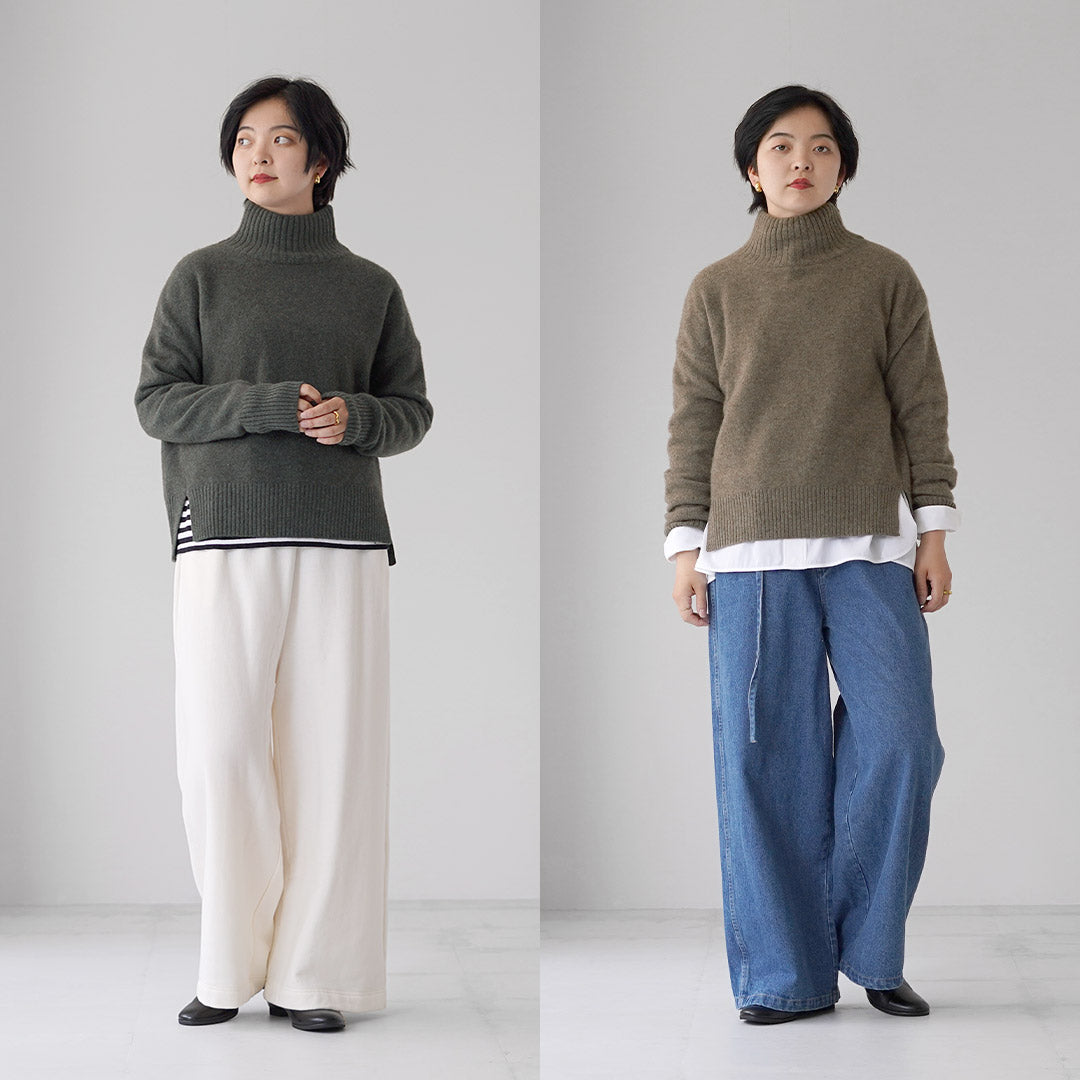TICCA（ティッカ） ヤク タートルネック プルオーバー