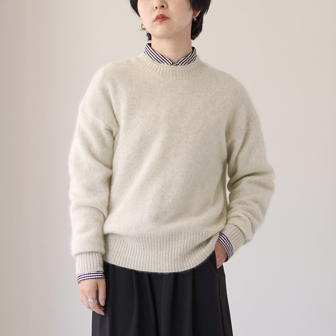 TICCA（ティッカ） ヤク クルーネック プルオーバー