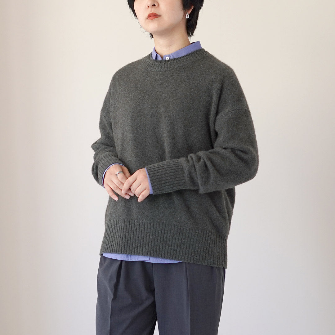 TICCA（ティッカ） ヤク クルーネック プルオーバー
