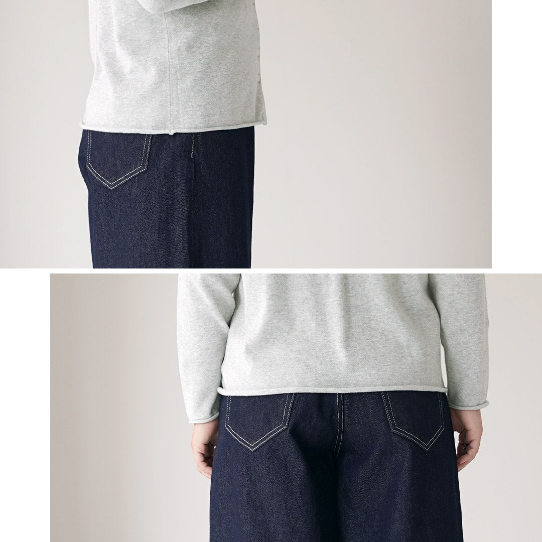 MAO MADE（マオメイド） やわらかコットン 2WAYプルオーバー