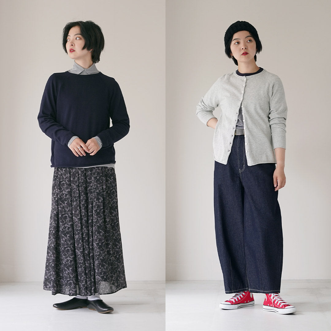 MAO MADE（マオメイド） やわらかコットン 2WAYプルオーバー