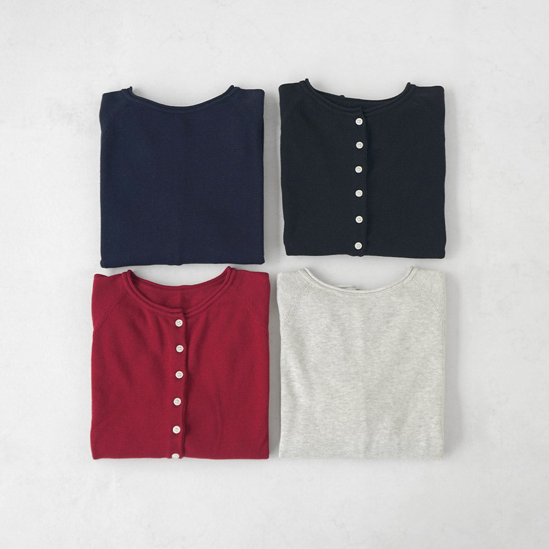 MAO MADE（マオメイド） やわらかコットン 2WAYプルオーバー