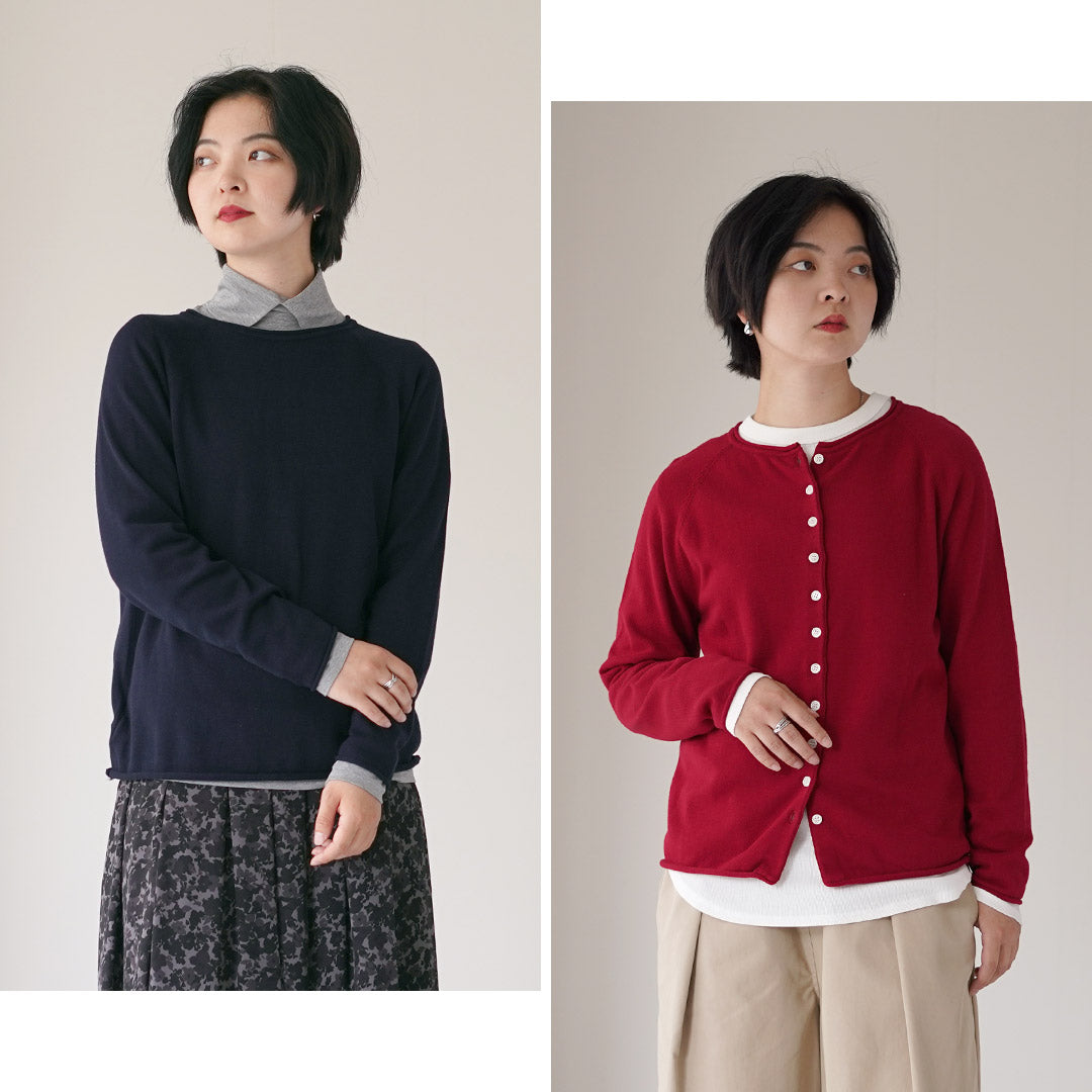 MAO MADE（マオメイド） やわらかコットン 2WAYプルオーバー