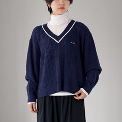 navy / F